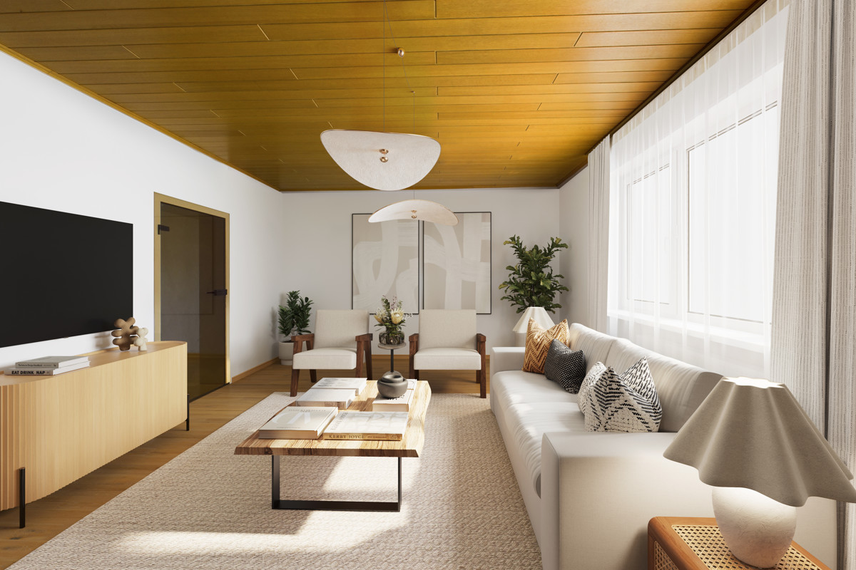 Visualisierung Wohnzimmer