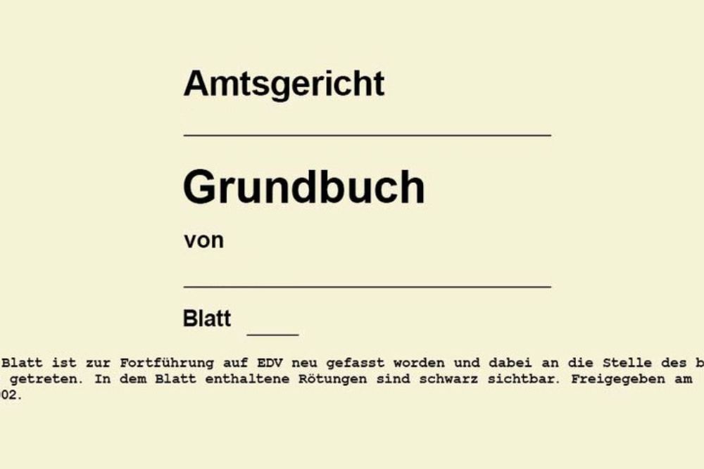 Grundbuch einfach erklärt: Was Eigentümer wirklich wissen sollten