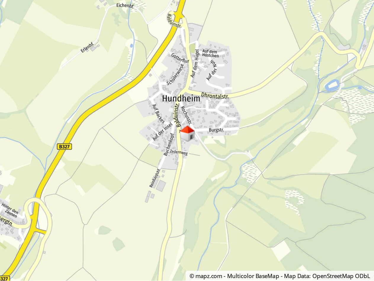 Geolyzer Kartenausschnitt